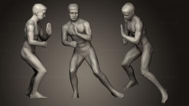 Figurines of people TAI CHI2 3d model